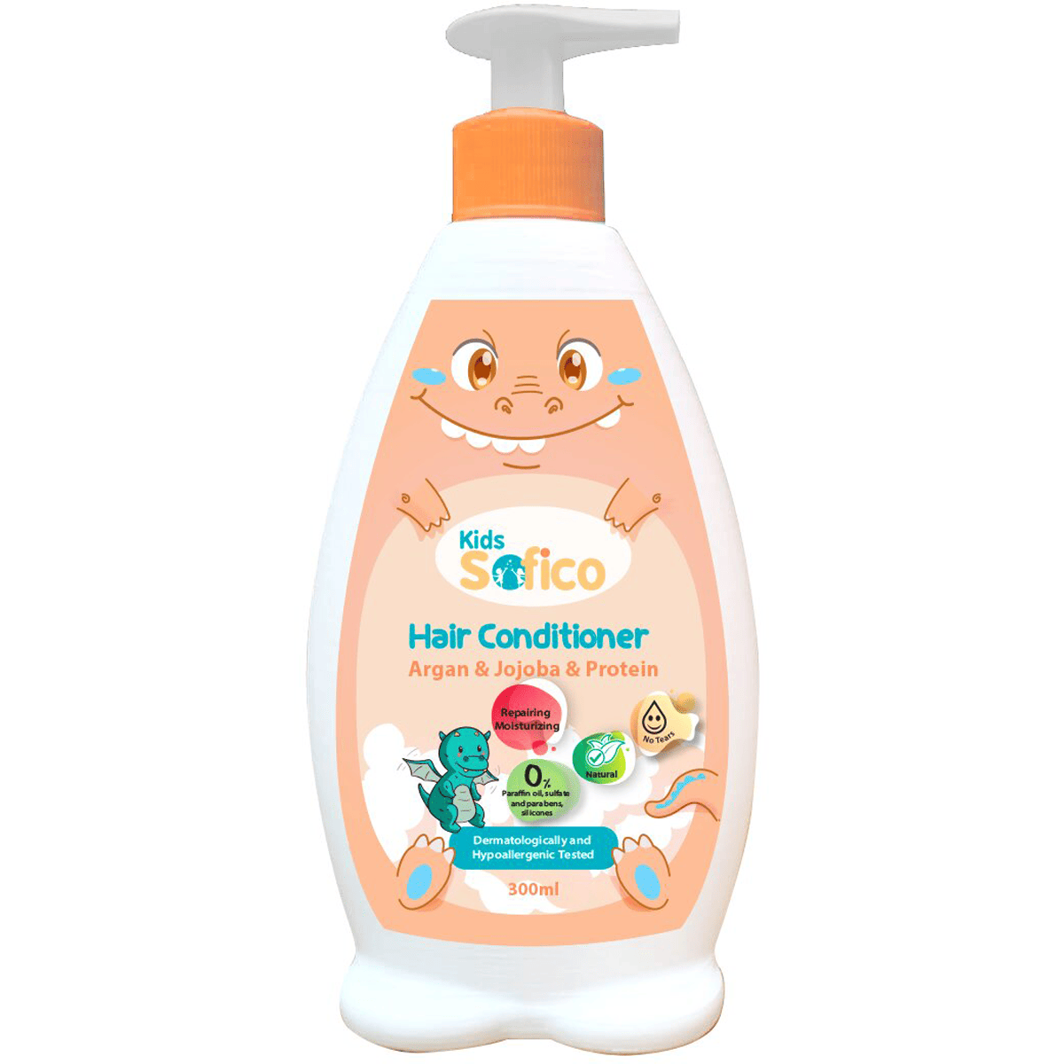 Sofico Kids Hair Conditioner WithArgan and Jojoba 300ml image number 0