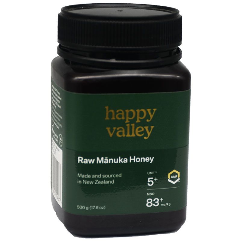 Manuka Happy Valley Honey 5+/83+ 500gm image number 0
