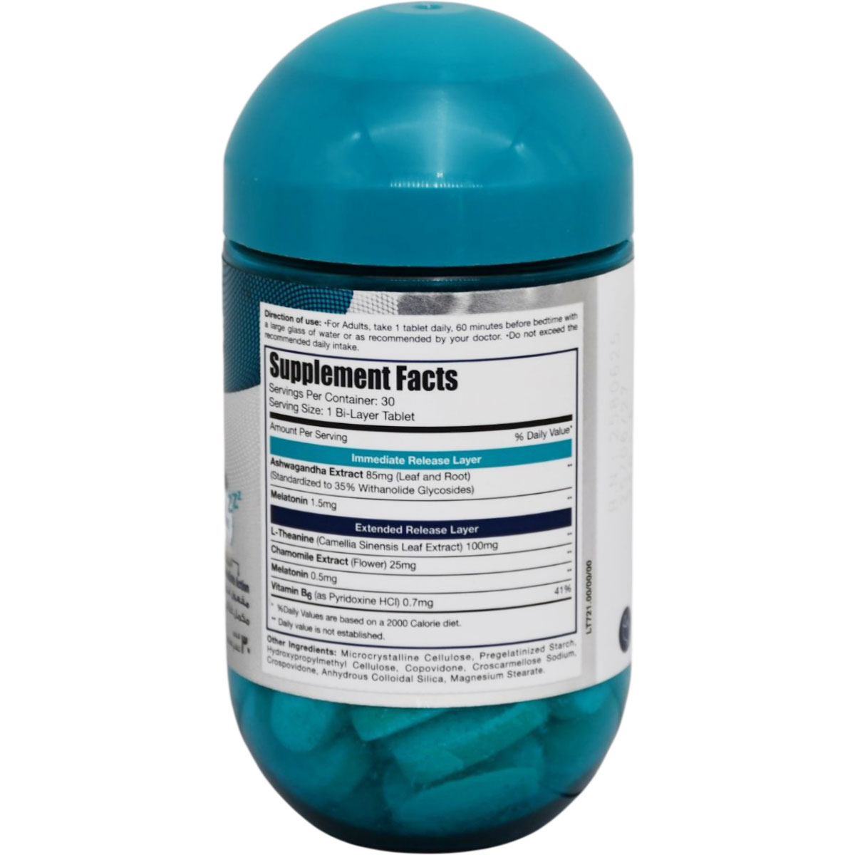 Limitless Sleep Aid Dual 30 Bilayer Tablets image number 1