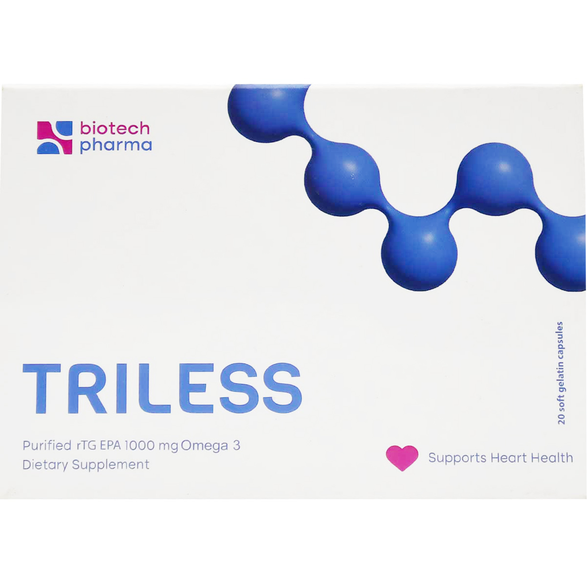 Triless 20 Soft Gelatin Capsules image number 0
