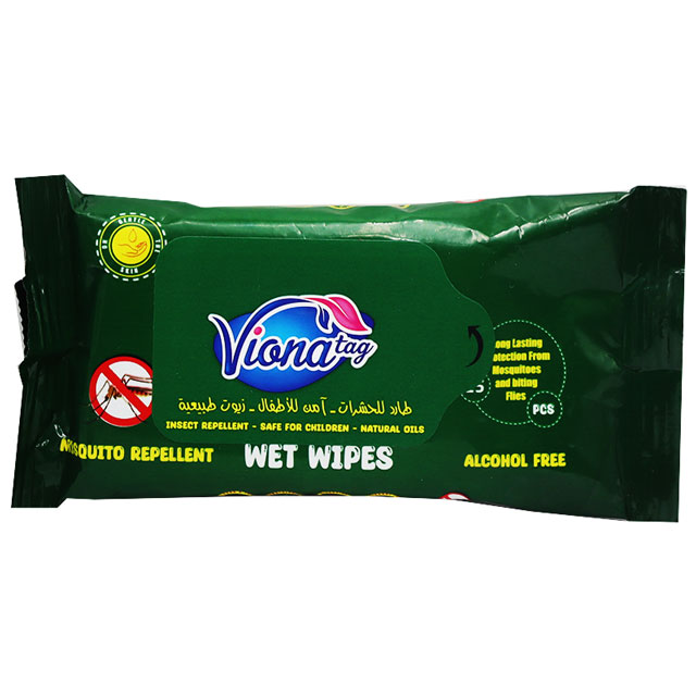Vionatag Mosquito Repellent Wet Wipes 15 Pieces image number 0
