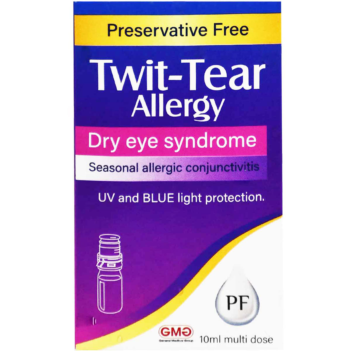 Twit Tear Allergy Eye Drops 10 ml image number 0