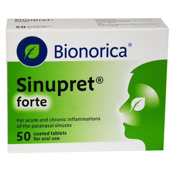 Sinupret Forte 50 Tablets image number 0