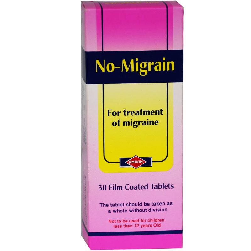 No Migrain 30 Film Coated Tablets image number 0