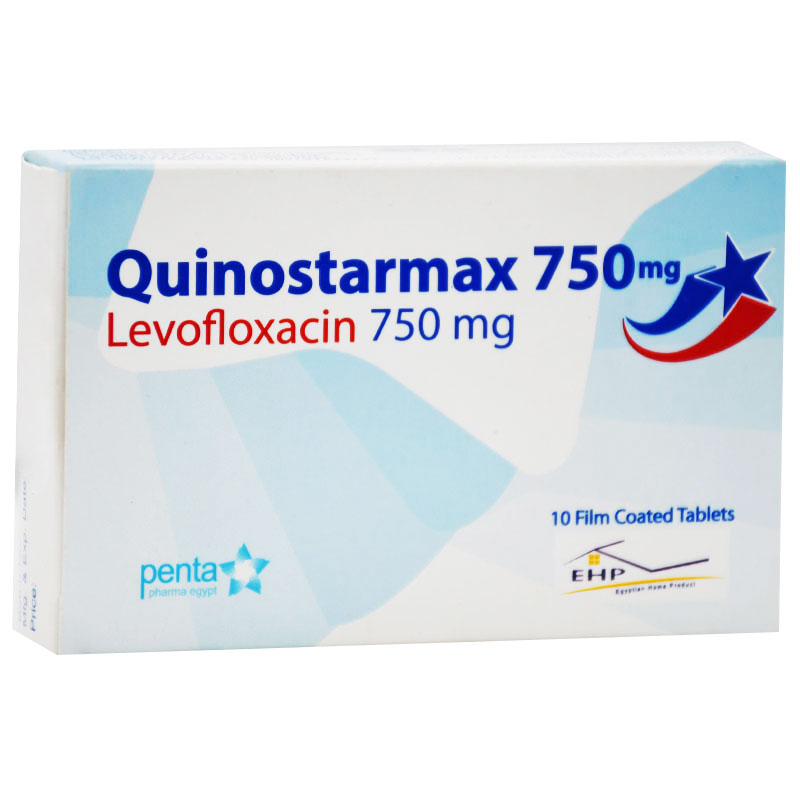 Quinostarmax 750mg 10 Film coated tablets image number 0