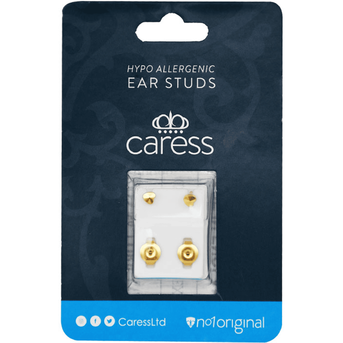 Caress Ear Studs Heart/1 image number 0
