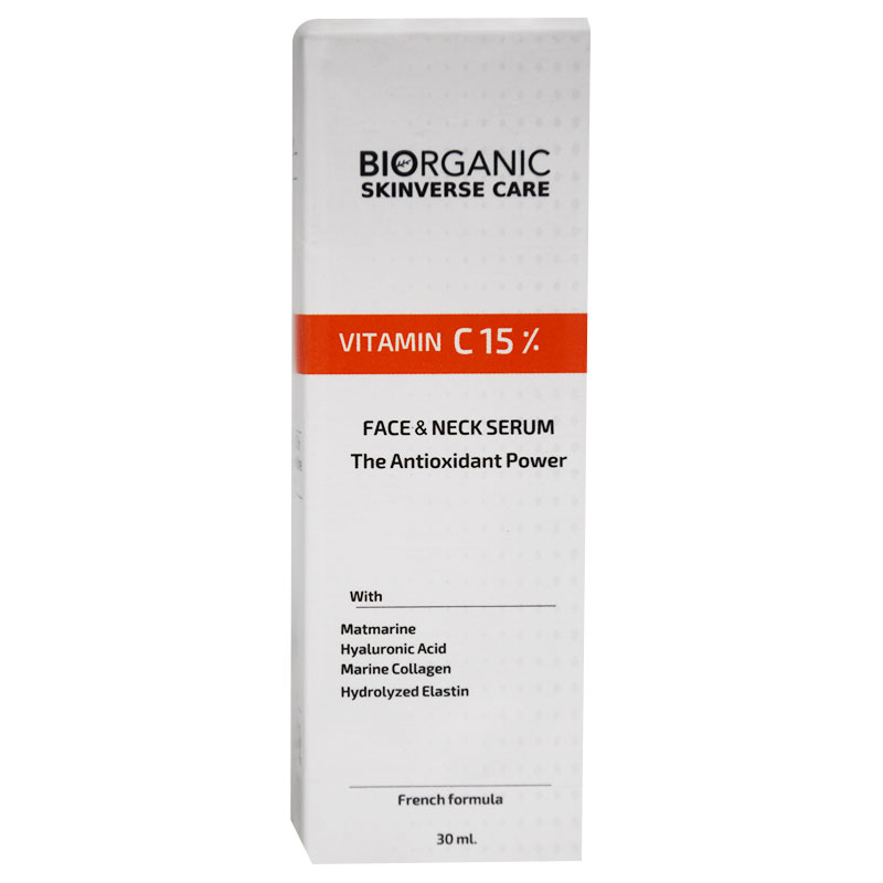 Biorganic Vitamin C 15% For Face & Neck Serum 30ml image number 0