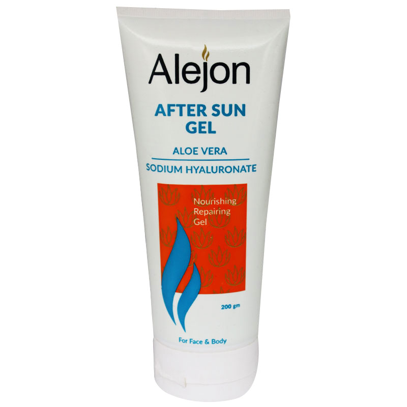 Alejon After Sun Gel With Aloe Vera and Sodium Hyaluronate 200ml image number 0