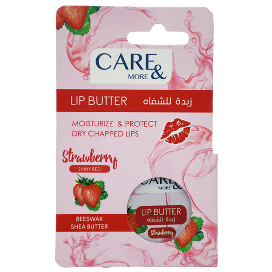 Care&More Lip Butter Strawberry 20gm image number 0