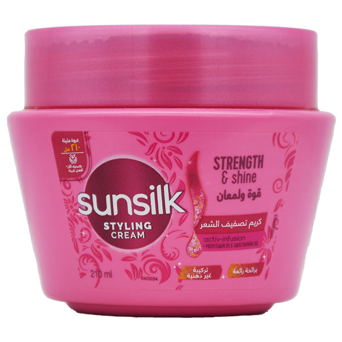 Sunsilk Styling Cream Shine&Strength Active Infusion 210ml image number 0