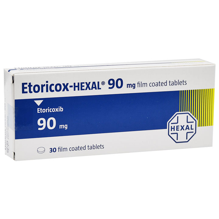 Etoricox-Hexal 90mg 30 Film Coated Tablet image number 0