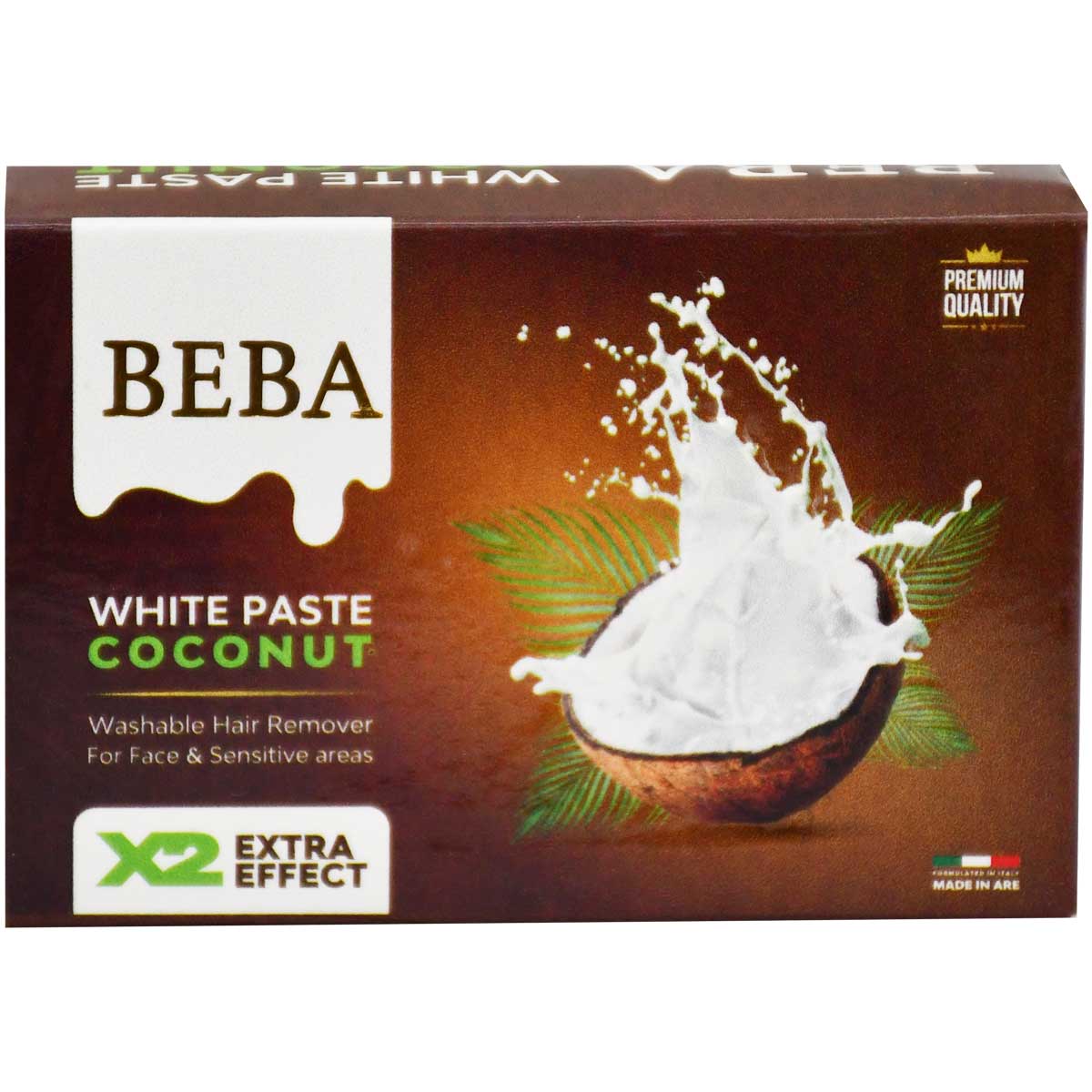 Beba Coconut White Paste Hair Remover 100gm image number 0