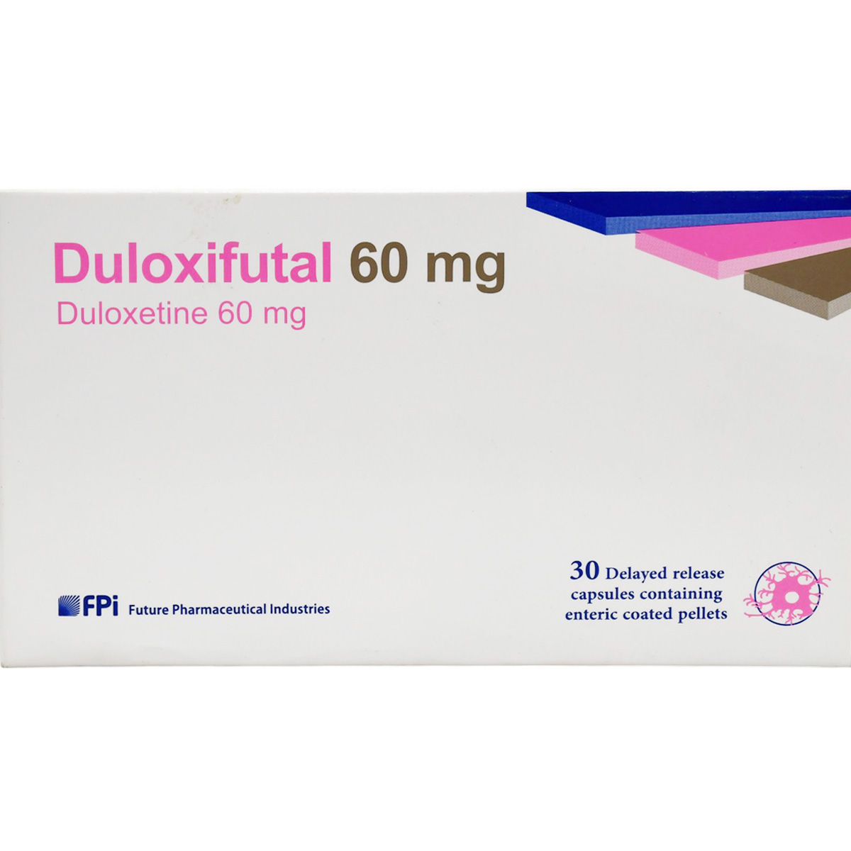 Duloxifutal 60mg 30 Delayed Release Capsules image number 0