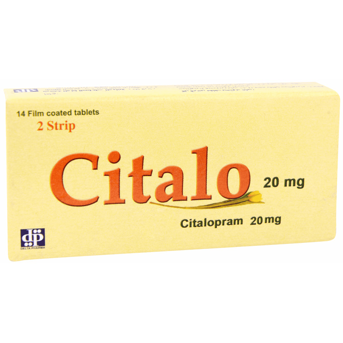 Citalo 20mg 14 Tablets image number 0