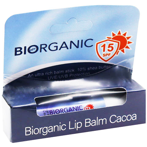 Biorganic Cocoa Lip Balm 7ml image number 0