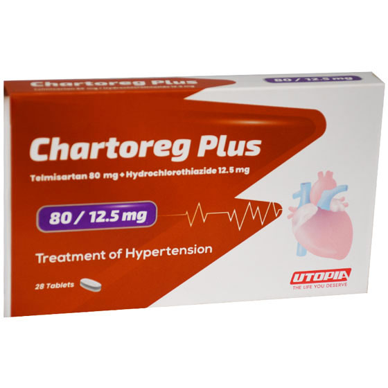 Chartoreg Plus 80mg/12.5mg 28/Tablets image number 0