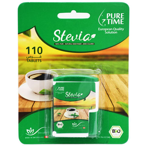 Stevia Pure Time Zero Calorie Sweetener 110 Tablet image number 0