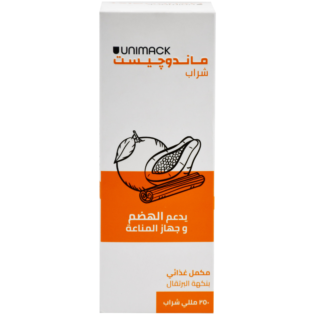 Mandogist Orange Flavor Syrup 250 ml image number 0
