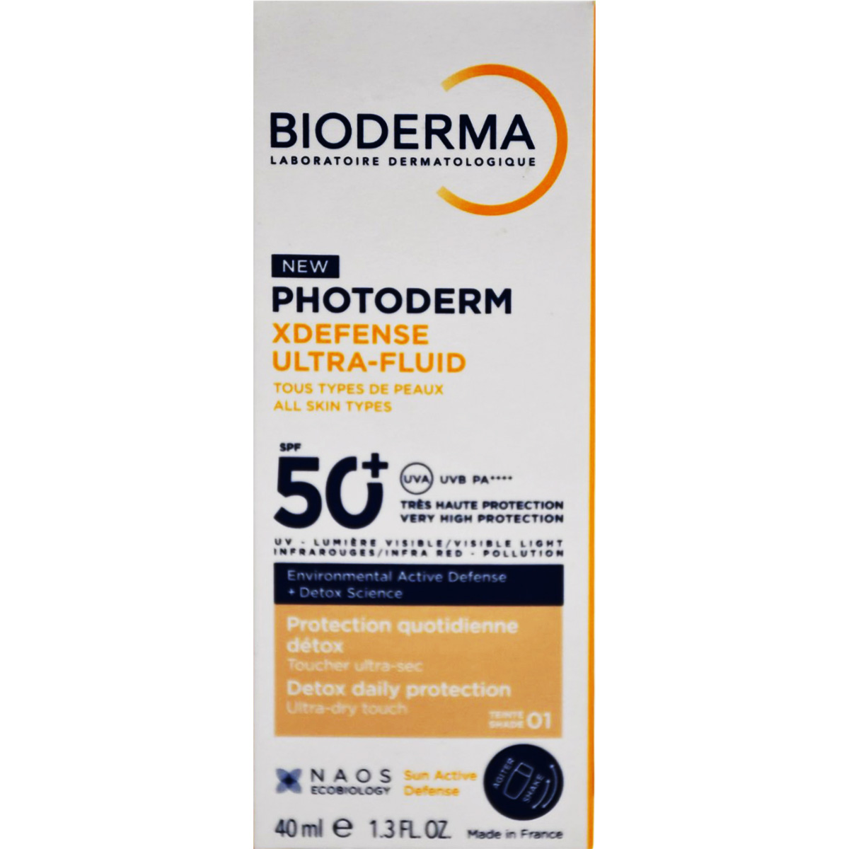 Bioderma Photoderm XDefense Ultra Fluid Tint 01 (50+) 40ml image number 0