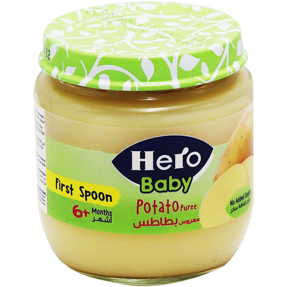 Hero Baby Potato Puree (6 Months+) 120 gm image number 0