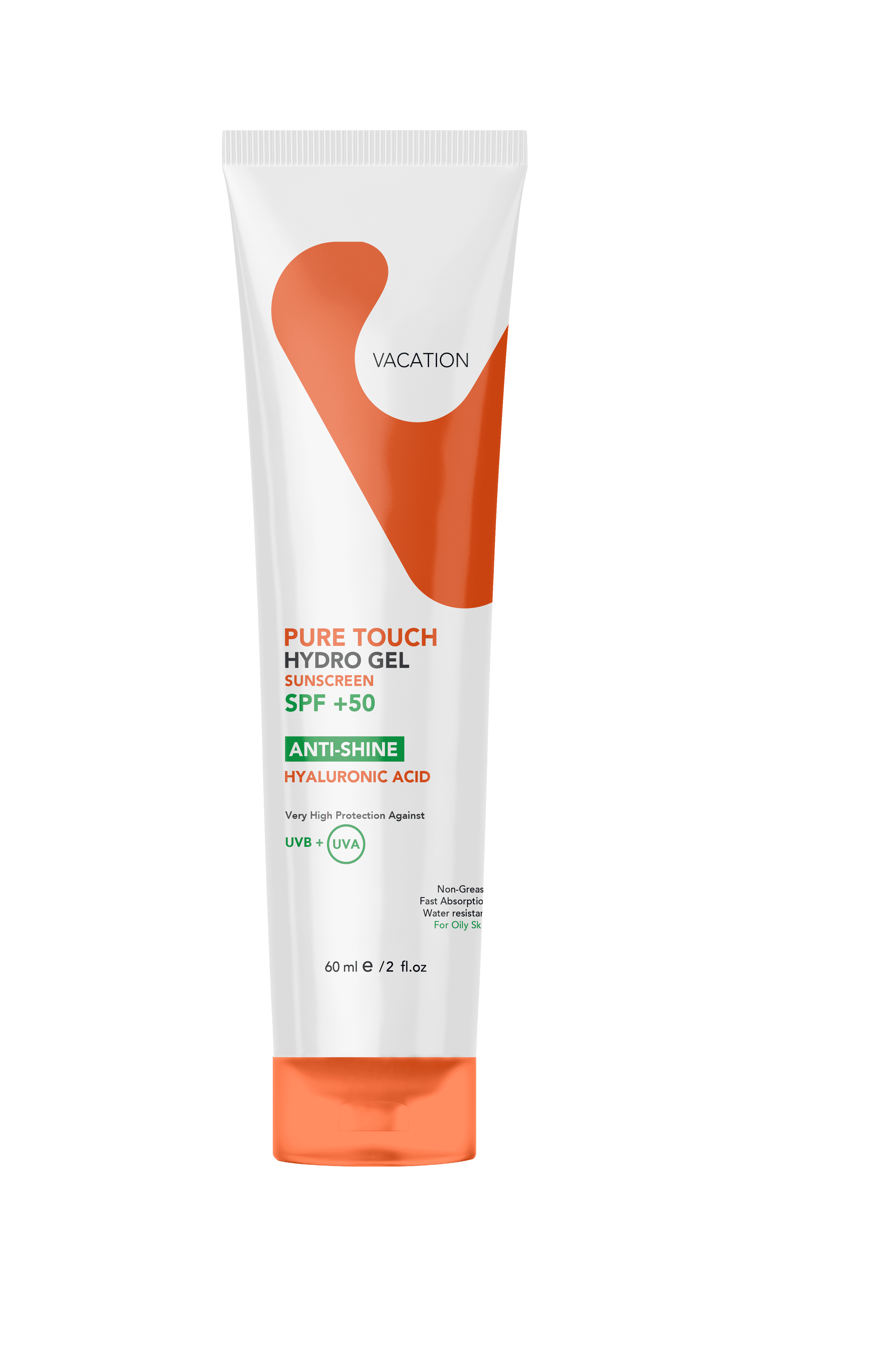 Vacation Pure Touch Hydro (SPF +50) Sun Screen Gel 60ml image number 0