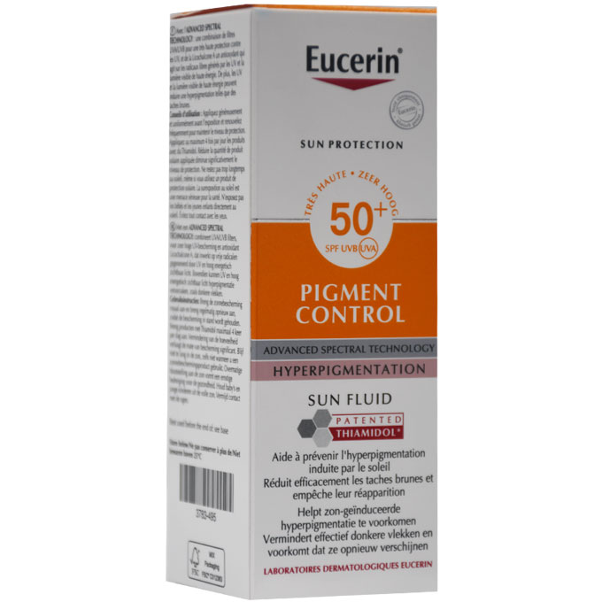 Eucerin Pigment Control SPF 50+ Sun Fluid 50ml image number 0