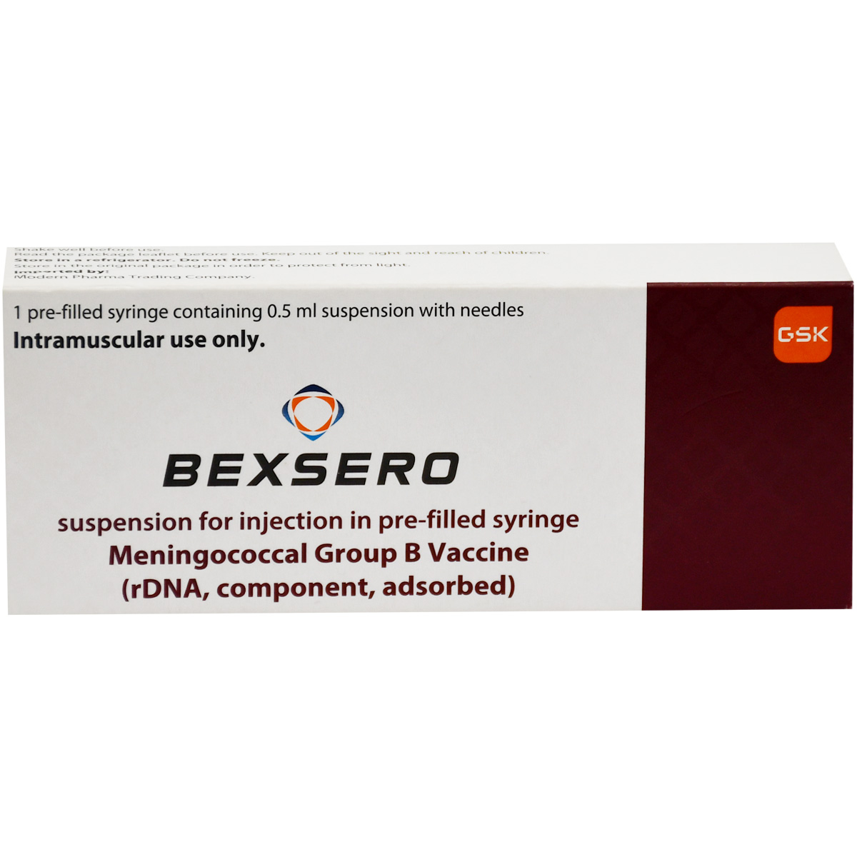 Vaccine ( Bexsero )  0.5 ml 1 Prefilled Syringe (Refrigerated) image number 0