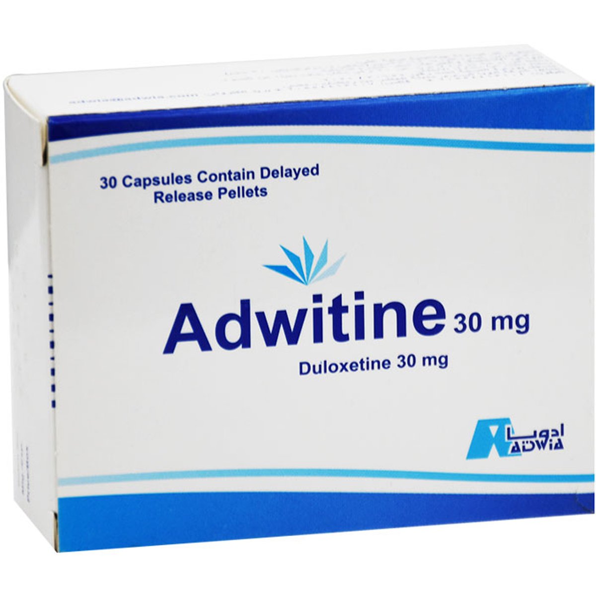 Adwitine 30mg (Delayed Release) 30 Capsules image number 0