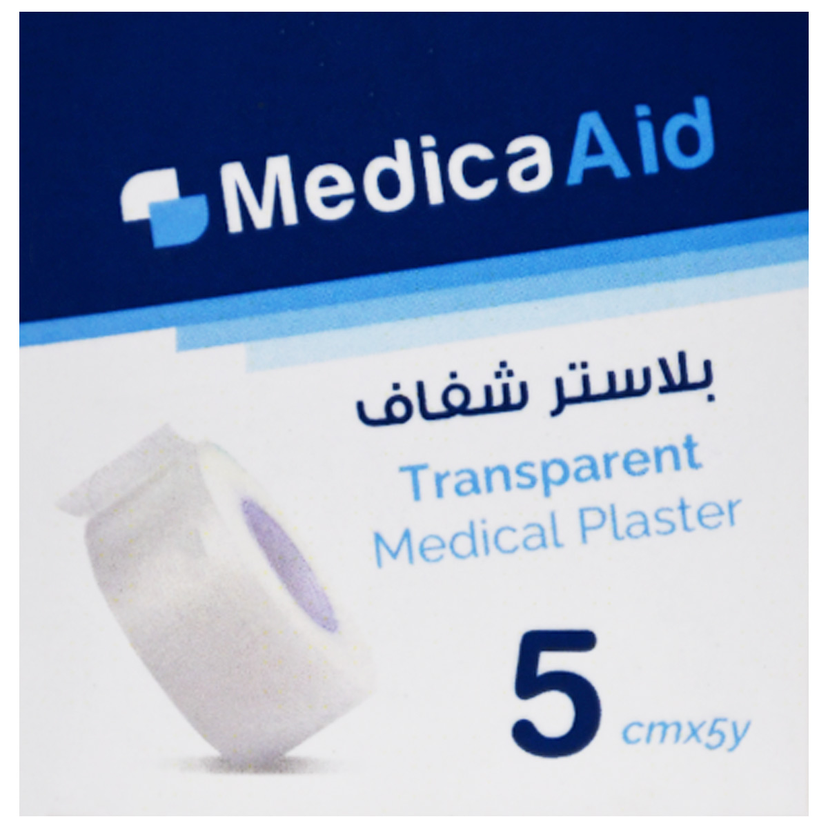 Medica Aid Transparent Plaster 5 cm x 5 y image number 0
