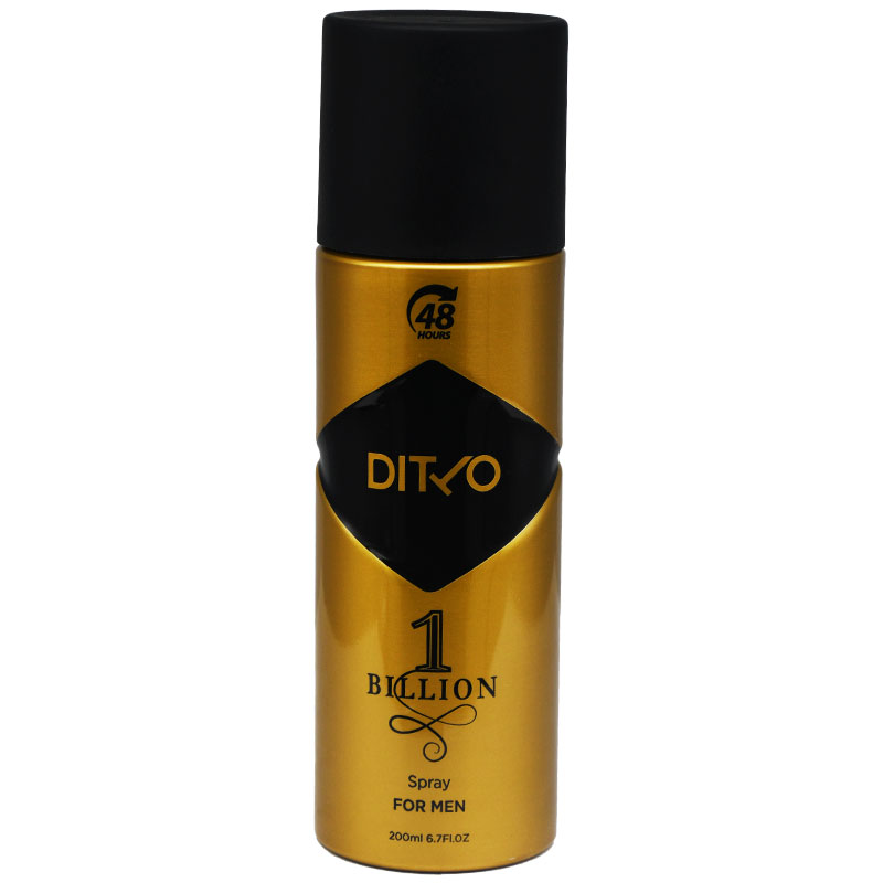 Ditto 1 Billion Perfume Spray For men 200ml image number 0