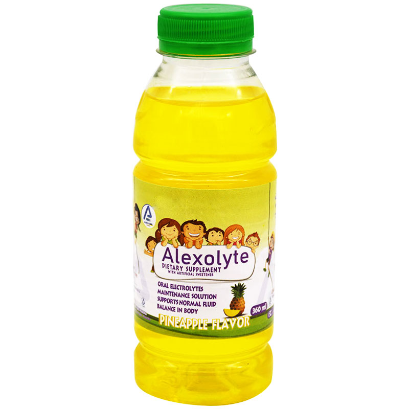 Alexolyte Pineapple Flavor Syrup 360ml image number 0