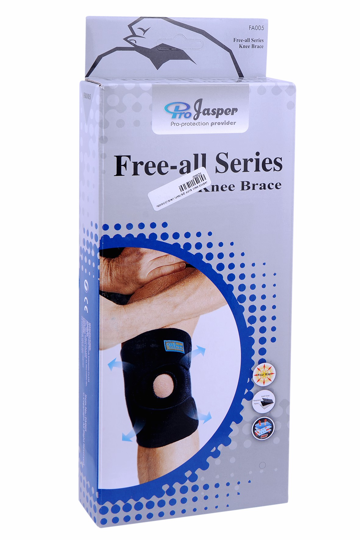Jasper Knee Support (2Strap) Unisize (Fa005) image number 0