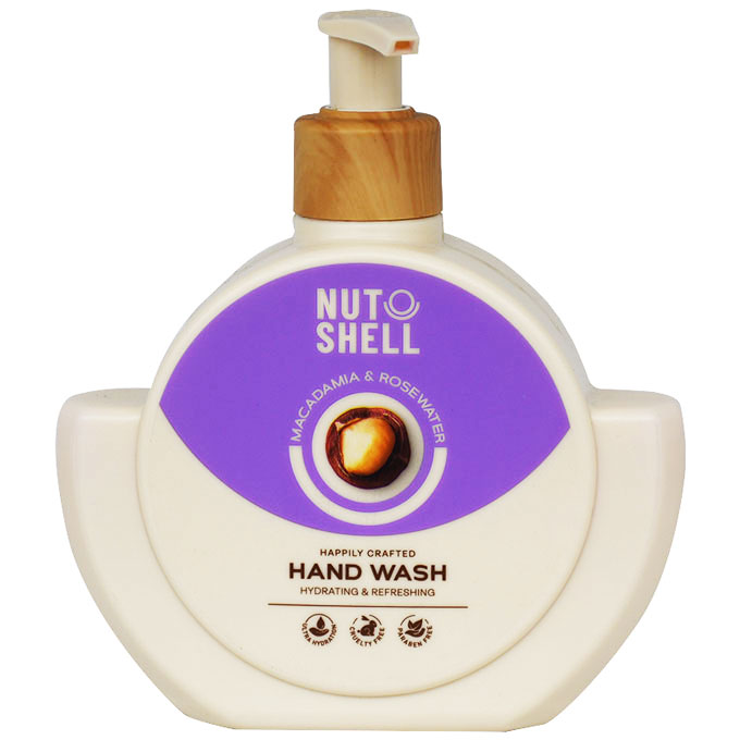 Nut Shell Macadamia and Rosewater Hand Wash 375ml image number 0