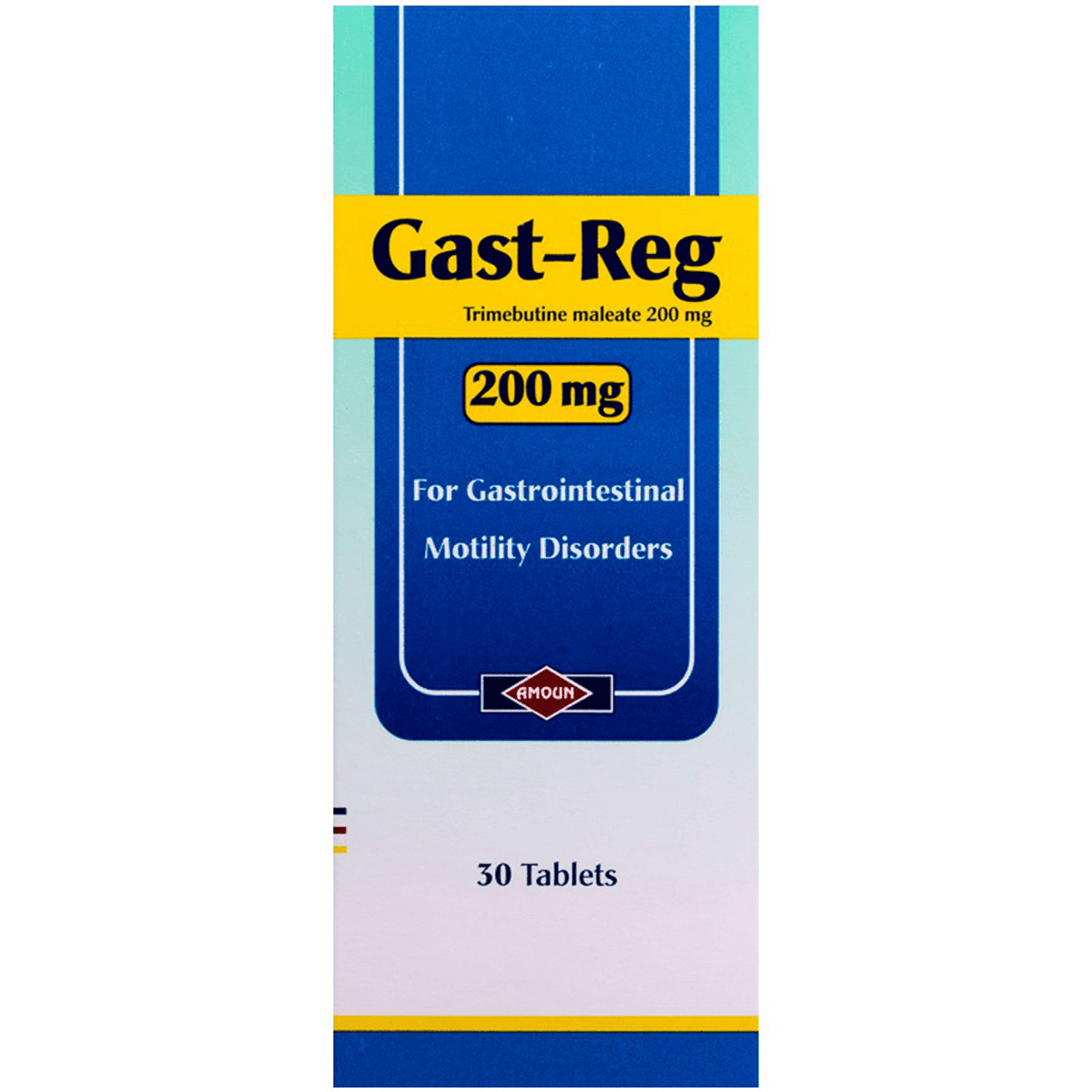 Gast Reg 200mg 30 Tablets image number 0