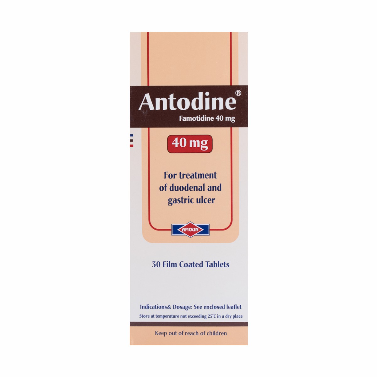 Antodine 40mg 30 Tablets image number 0