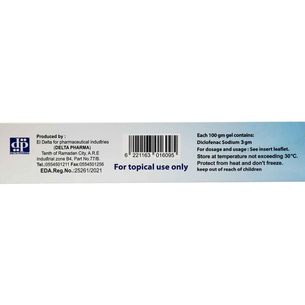 Dolphin 3% Topical Gel 60 gm image number 1