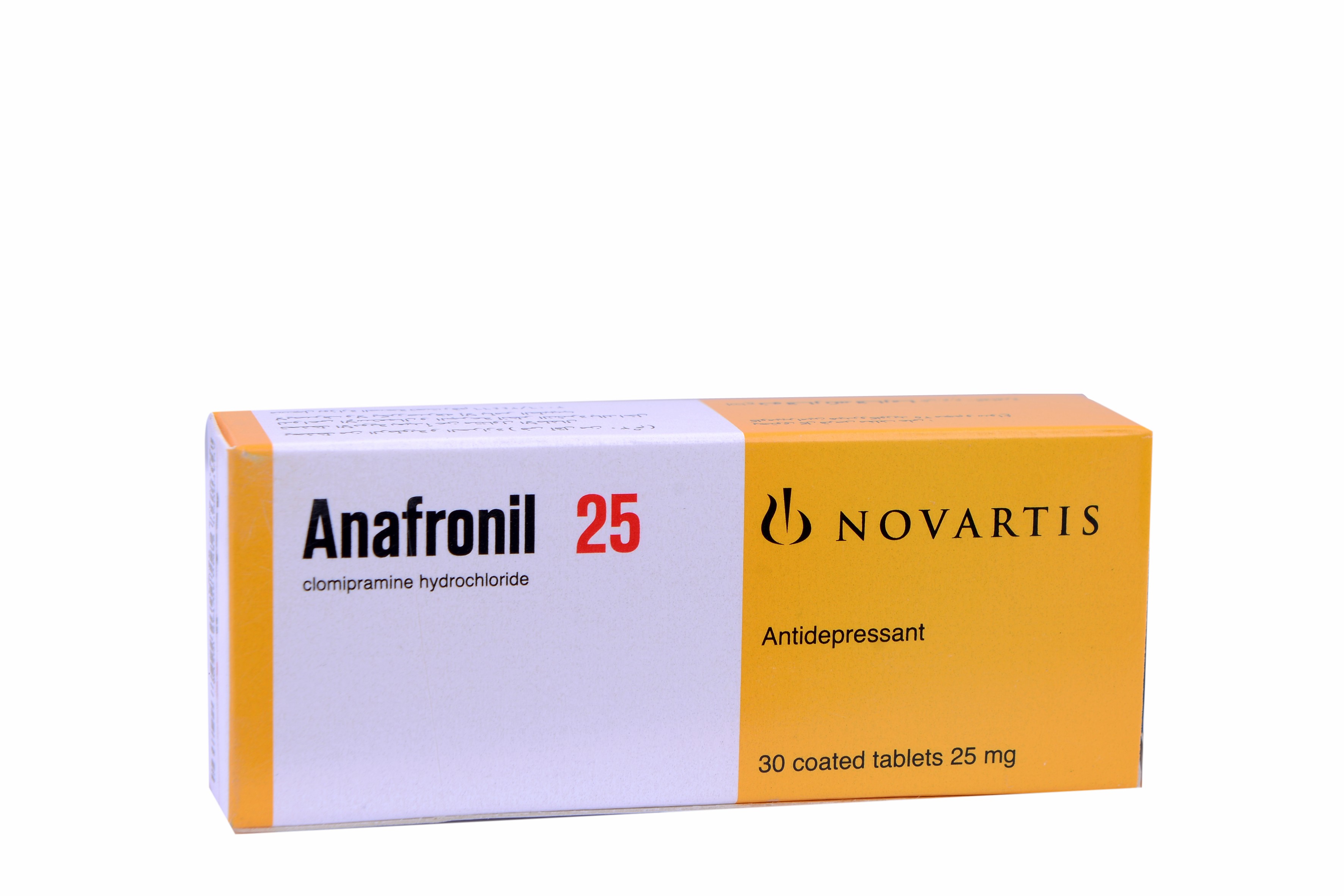 Anafronil 25mg 30 Tablets image number 0