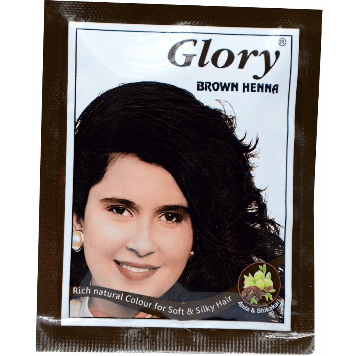 Glory Henna Brown for Women 1 Sachets image number 0