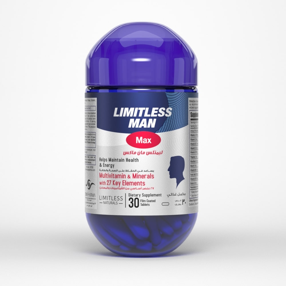 Limitless Man Max 30 Film Coated Tablet