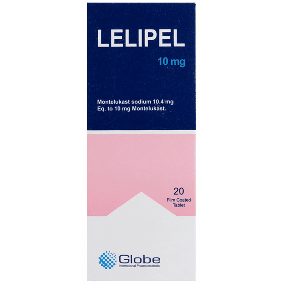 Lelipel 10mg 20 Film Coated Tablets image number 0