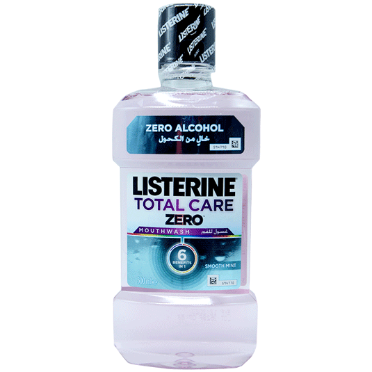 Listerine Total Care Zero Mouthwash 500ml image number 0