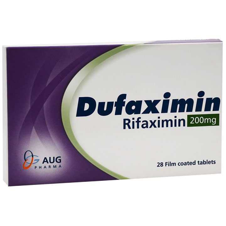 Dufaximin 200mg 28/Film Coated Tablet image number 0