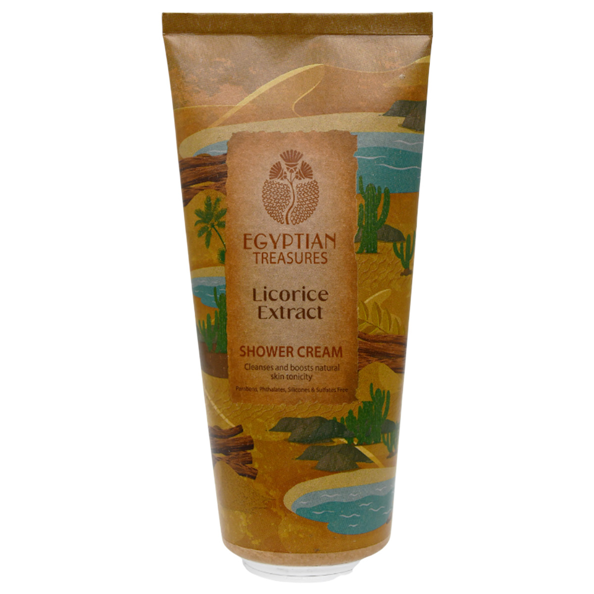 Egyptian Treasure Licorice Extract Shower Cream 200ml image number 0