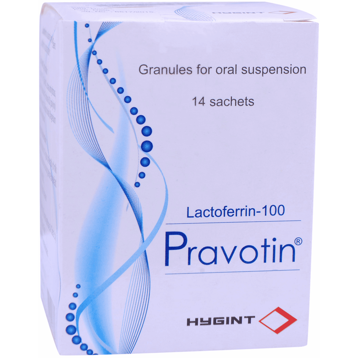 Pravotin (100mg/ Sachets) Granules 14 Sachets image number 0