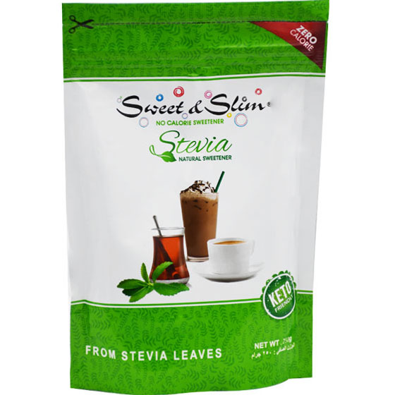 Sweet & Slim Stevia No Calorie Sweetener 250gm image number 0