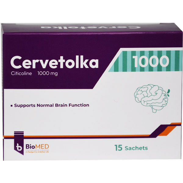 Cervetolka 1000mg 15 Sachets image number 0