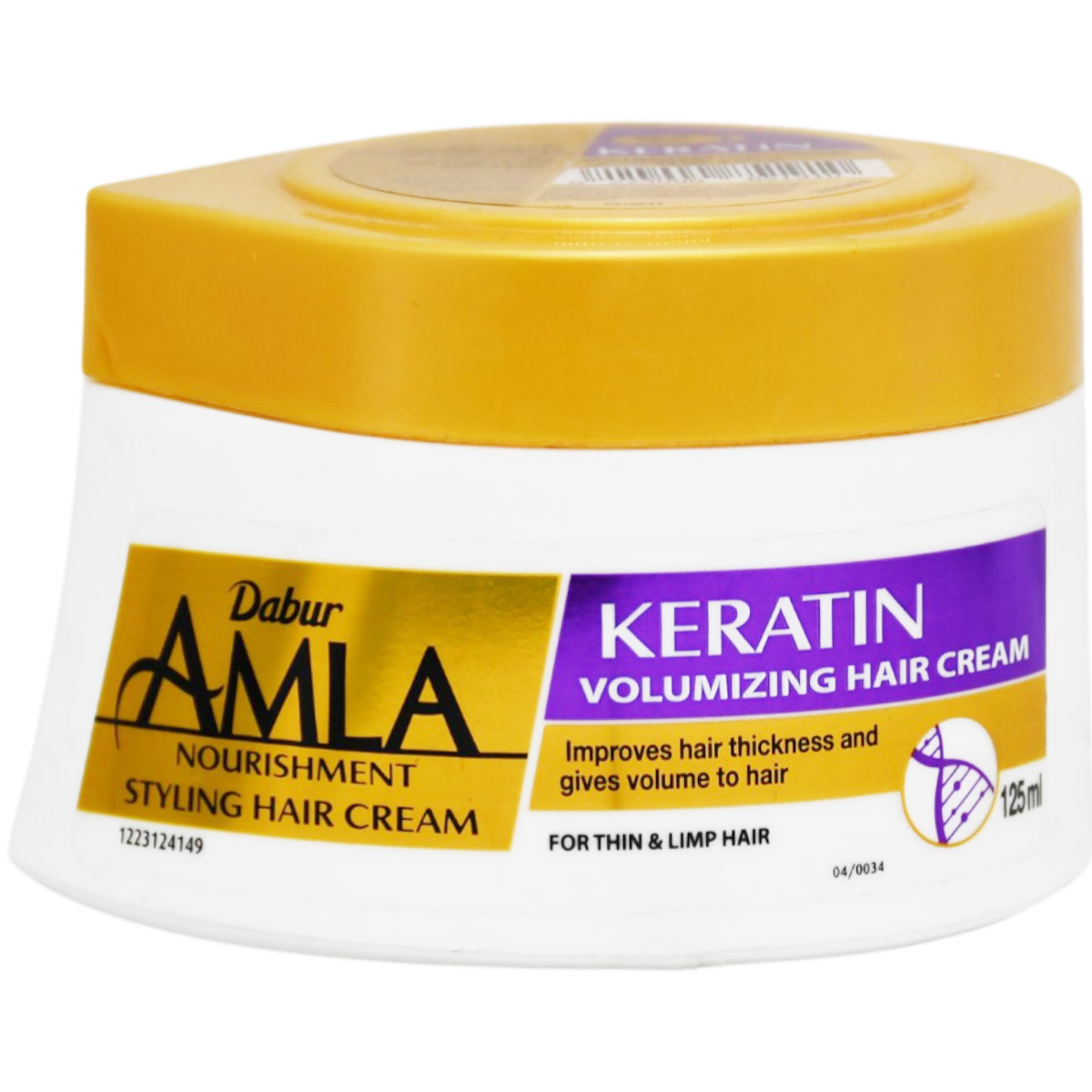 Dabur Amla Keratin Volumizing Hair Cream 125ml image number 0