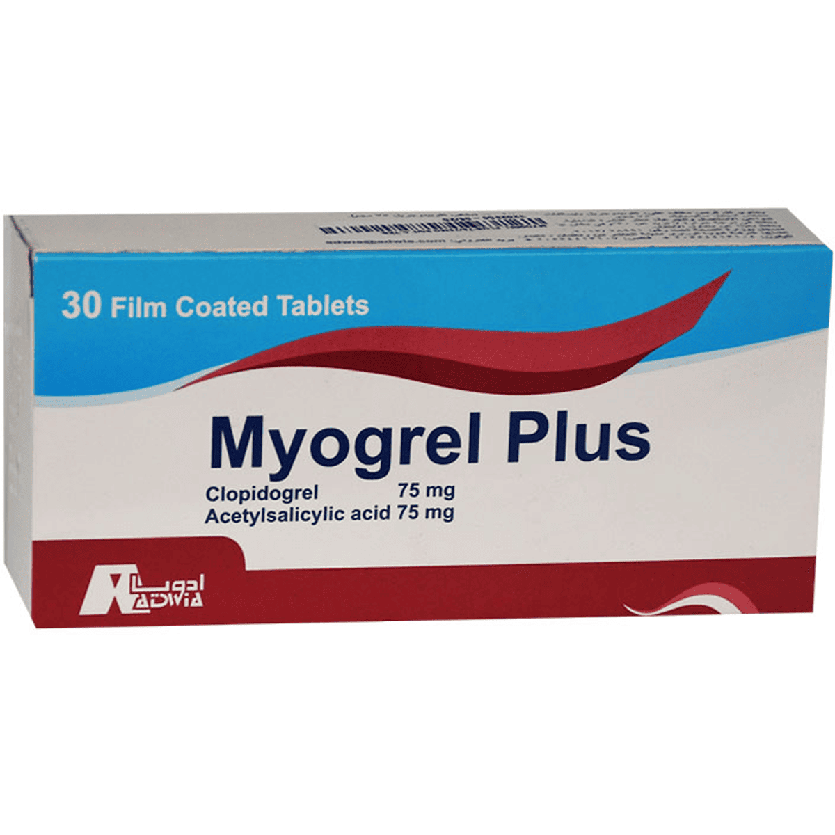 Myogrel Plus 75/75mg 30 Film Coated Tablet image number 0