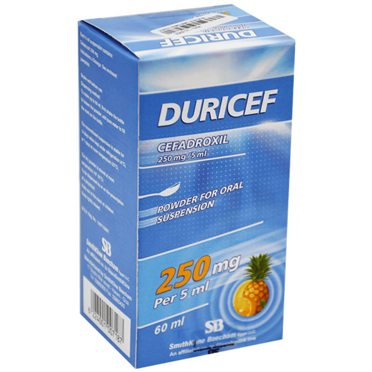 Duricef 250mg (60ml) Suspension image number 0