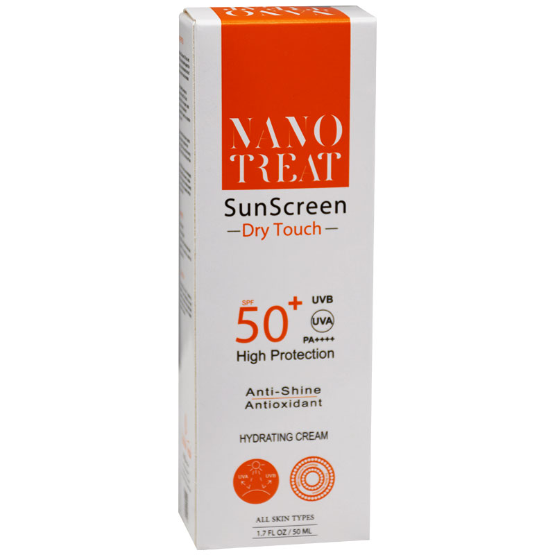 Nanotreat Sunscreen Dry Touch SPF (50+)Cream 50ml image number 0